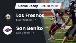 Recap: Los Fresnos  vs. San Benito  2022
