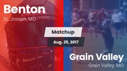 Matchup: Benton  vs. Grain Valley  2017