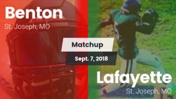 Matchup: Benton  vs. Lafayette  2018