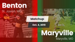 Matchup: Benton  vs. Maryville  2019