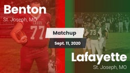 Matchup: Benton  vs. Lafayette  2020