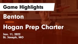 Benton  vs Hogan Prep Charter  Game Highlights - Jan. 11, 2022