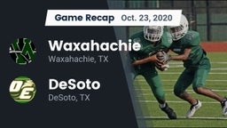 Recap: Waxahachie  vs. DeSoto  2020