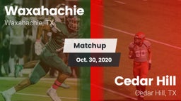 Matchup: Waxahachie High vs. Cedar Hill  2020