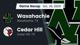 Recap: Waxahachie  vs. Cedar Hill  2020