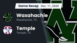 Recap: Waxahachie  vs. Temple  2020