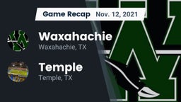 Recap: Waxahachie  vs. Temple  2021