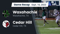 Recap: Waxahachie  vs. Cedar Hill  2022