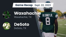 Recap: Waxahachie  vs. DeSoto  2023