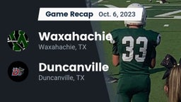 Recap: Waxahachie  vs. Duncanville  2023