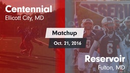 Matchup: Centennial High vs. Reservoir  2016