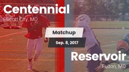 Matchup: Centennial vs. Reservoir  2017