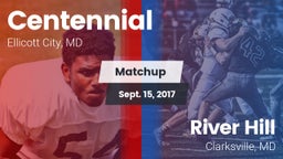 Matchup: Centennial vs. River Hill  2017