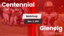 Matchup: Centennial vs. Glenelg  2017