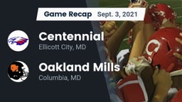 Recap: Centennial  vs. Oakland Mills  2021