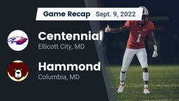Recap: Centennial  vs. Hammond 2022