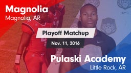 Matchup: Magnolia  vs. Pulaski Academy 2016