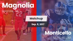 Matchup: Magnolia  vs. Monticello  2017