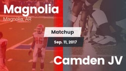 Matchup: Magnolia  vs. Camden JV 2017