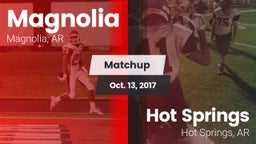 Matchup: Magnolia  vs. Hot Springs  2017