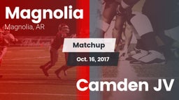 Matchup: Magnolia  vs. Camden JV 2017