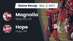 Recap: Magnolia  vs. Hope  2017