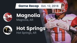 Recap: Magnolia  vs. Hot Springs  2018
