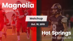 Matchup: Magnolia  vs. Hot Springs  2019