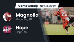 Recap: Magnolia  vs. Hope  2019