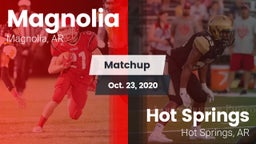 Matchup: Magnolia  vs. Hot Springs  2020
