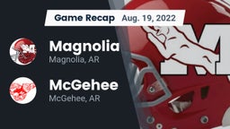 Recap: Magnolia  vs. McGehee  2022