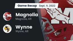 Recap: Magnolia  vs. Wynne  2022