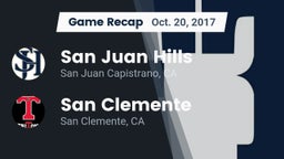 Recap: San Juan Hills  vs. San Clemente  2017