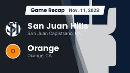 Recap: San Juan Hills  vs. Orange  2022