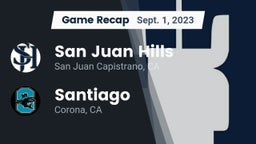 Recap: San Juan Hills  vs. Santiago  2023