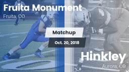 Matchup: Fruita Monument vs. Hinkley  2018