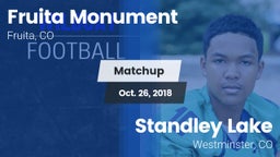 Matchup: Fruita Monument vs. Standley Lake  2018
