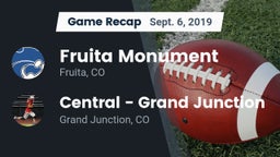 Recap: Fruita Monument  vs. Central - Grand Junction  2019