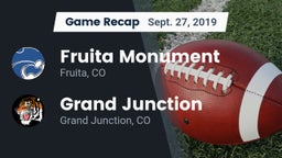 Recap: Fruita Monument  vs. Grand Junction  2019