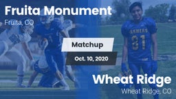 Matchup: Fruita Monument vs. Wheat Ridge  2020