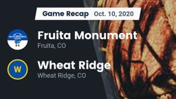 Recap: Fruita Monument  vs. Wheat Ridge  2020