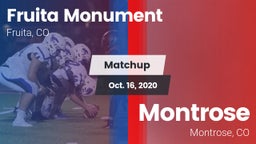 Matchup: Fruita Monument vs. Montrose  2020