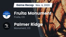 Recap: Fruita Monument  vs. Palmer Ridge  2020