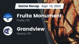 Recap: Fruita Monument  vs. Grandview  2023