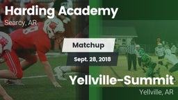 Matchup: Harding Academy vs. Yellville-Summit  2018