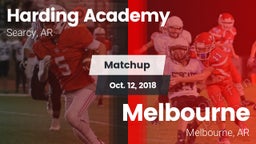 Matchup: Harding Academy vs. Melbourne  2018