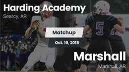 Matchup: Harding Academy vs. Marshall  2018