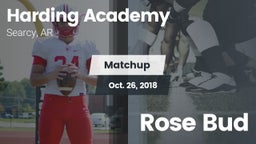 Matchup: Harding Academy vs. Rose Bud 2018