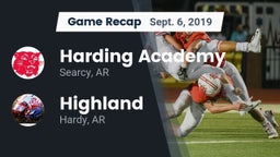 Recap: Harding Academy  vs. Highland  2019