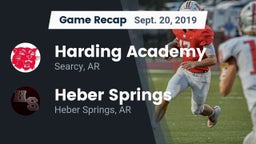 Recap: Harding Academy  vs. Heber Springs  2019